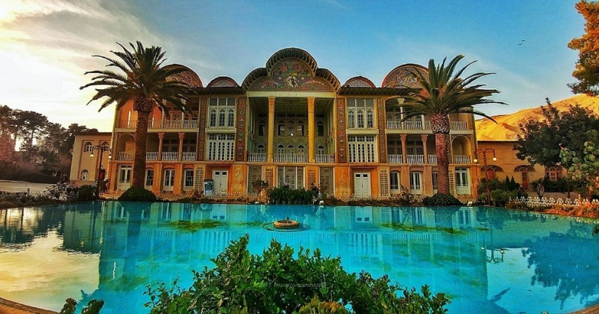 Eram garden Shiraz Iran