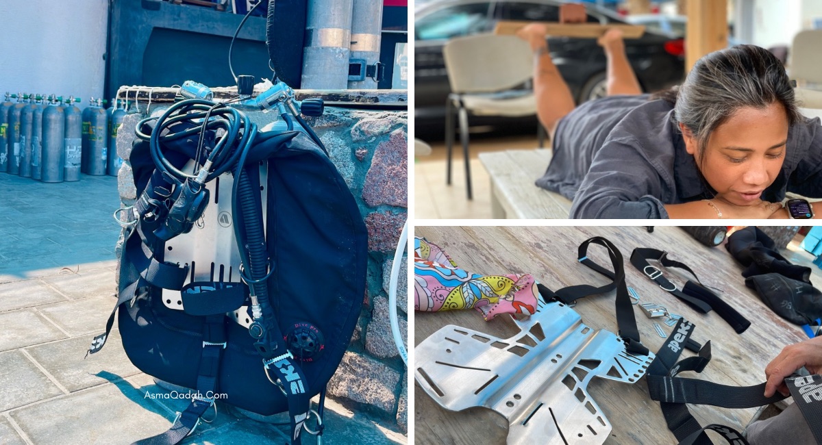 تدريبات الغوص التقني في دهب